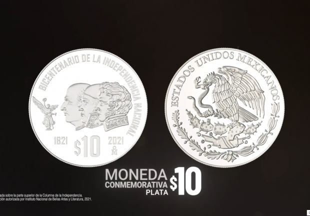 Moneda conmemorativa de plata