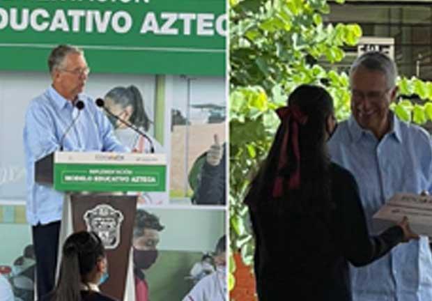 Ricardo Salinas Pliego agradeció el apoyo del gobernador Alfredo Del Mazo para llevar a cabo este proyecto,