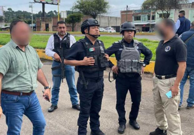 La Secretaría de Seguridad Pública de Michoacán informó que no fue necesario el uso de la fuerza para el desbloqueo de vías férreas
