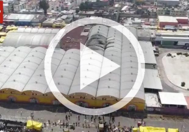 Mercado de Sonora se incendia; reportan 10 locales afectados