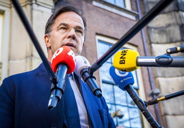 Mark Rutte, el primer ministro, llamó idiotas a los manifestantes