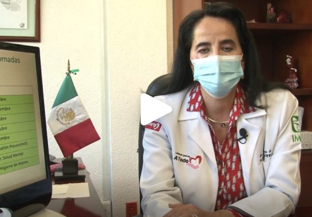 Dra. Gabriela Borrayo Sánchez, coordinadora de Innovación en Salud del IMSS