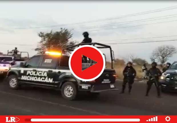 Fuerzas de seguridad realiza recorridos en las inmediaciones de la cabecera municipal tras los hechos ocurridos en San José de Gracia