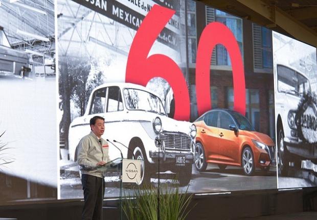 Nissan Mexicana recibe a Makoto Uchida, CEO de Nissan en sus plantas de Aguascalientes A1 y A2.