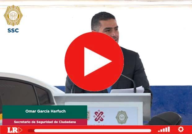 Omar García Harfuch informa sobre el Programa de Renovación de la Policía de Tránsito