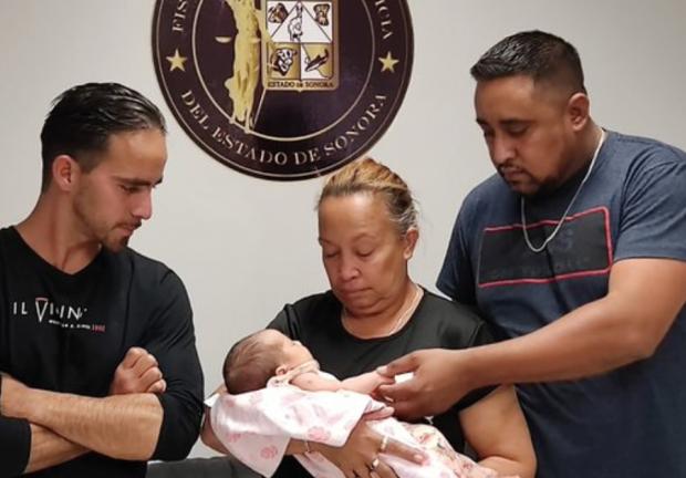 El 8 de mayo de 2022, la bebé robada en Nogales, Sonora, fue encontrada en Agua Prieta, tras un intenso operativo de búsqueda