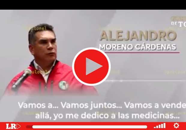 Audio de Alejandro Moreno, presentado por Layda Sansores el 14 de junio de 2022