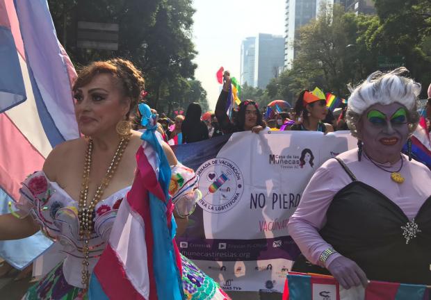 Marcha por el orgullo LGBT+ en CDMX 2022