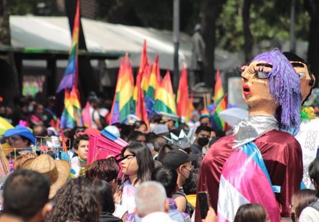 Marcha del Orgullo que se realizó en CDMX en 2022