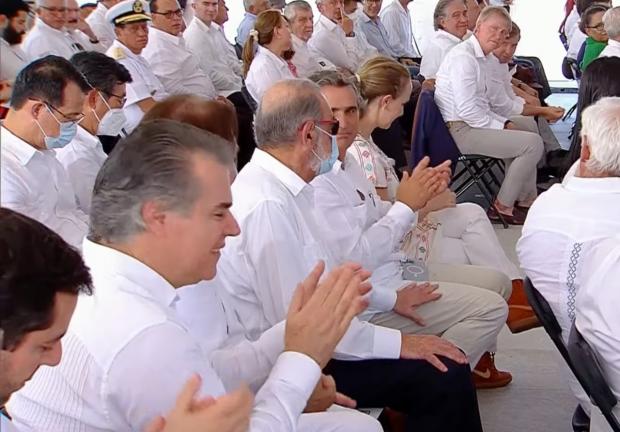 Carlos Slim en el discurso de inauguración de la Refinería Olmeca