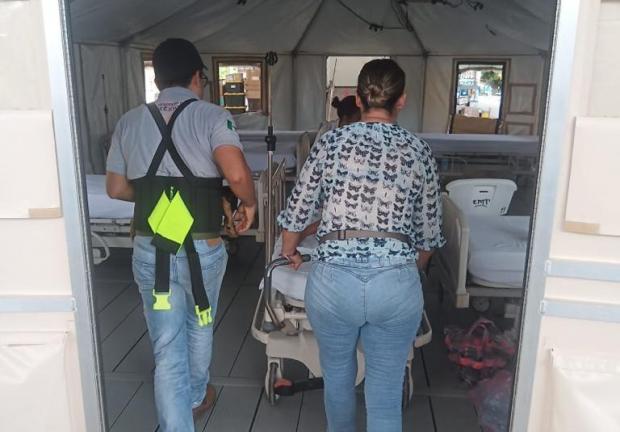 Gobierno de Michoacán pone en operación un hospital móvil en Maruata