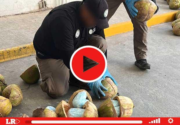 FGR asegura 300 kilos de fentanilo en un camión de cocos en Sonora