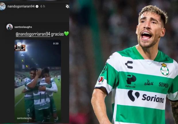 Fernando Gorriarán usa sus redes sociales para despedirse del Santos