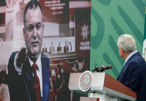 La conferencia de prensa con el presidente López Obrador, tuvo como tema central al llamado "entramado de García Luna"