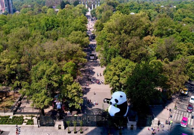 Uno de los lugares más visitados durante esta Semana Santa fue el Bosque de Chapultepec, donde se realizó el Festival Animalística