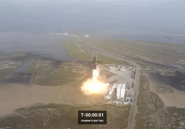 El cohete explotó a unos minutos de haber sido lanzado.