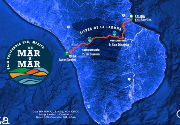 La segunda edición de la Carrera Mar a Mar constará de 110 kilómetros de recorrido, en los que los atletas podrán disfrutar de diferentes escenarios naturales.