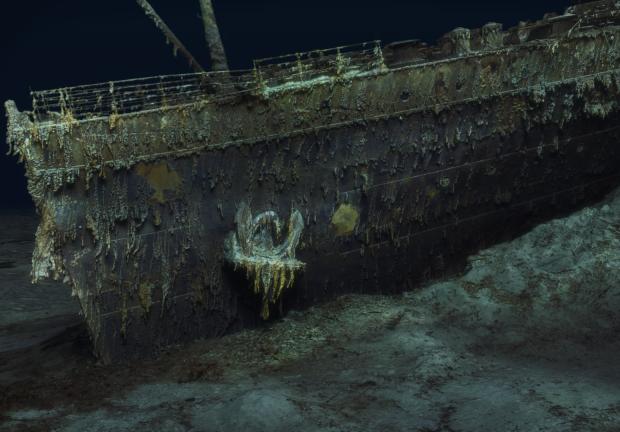 Titanic es escaneado digitalmente a más de 100 años de su hundimiento en el Atlántico.