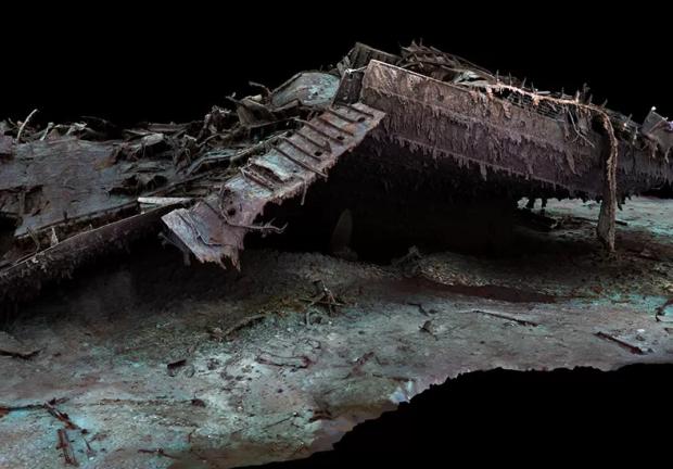 Para realizar su escaneo digital se tomaron 715 mil fotos del Titanic.