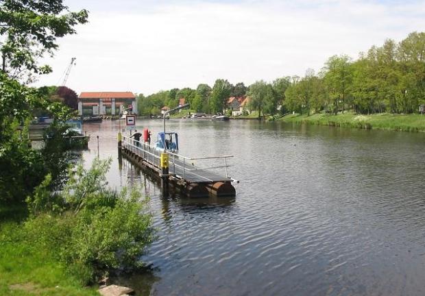 Canal de Teltow, se encuentra al sur de Berlín.