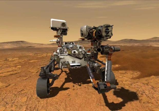 El rover Perseverance Mars de la NASA.