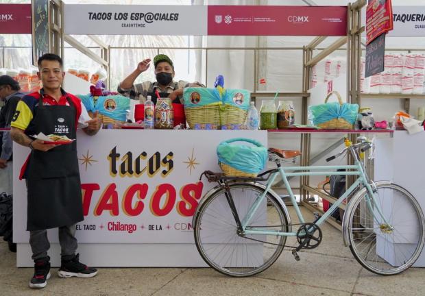 Más de 100 taquerías se presentaron en la Primera Edición del Festival 'Tacos, tacos: el Taco chilango de la CDMX.
