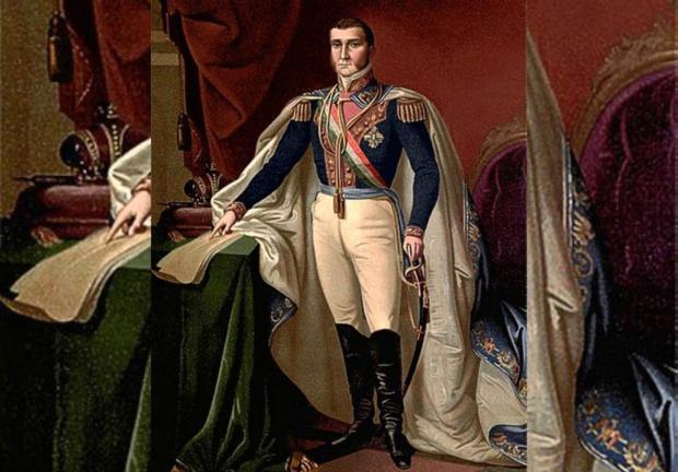 Ignacio de Iturbide, primer emperador de México.