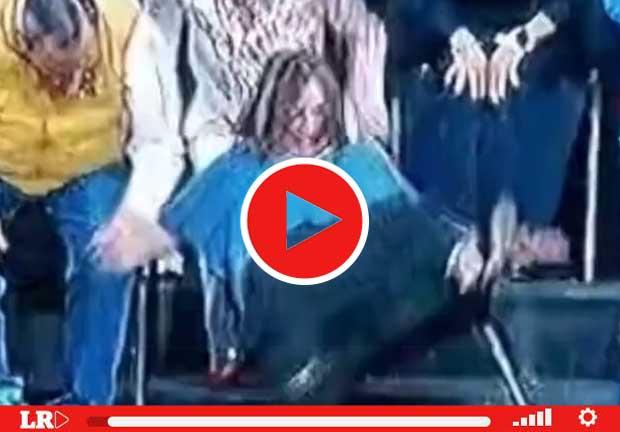 Xóchitl Galvez se cae de la silla en evento de Lía Limón