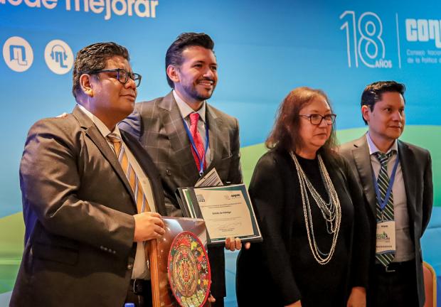 De entre 19 entidades federativas evaluadas, Hidalgo obtuvo este reconocimiento que honra al estado y a los hidalguenses.
