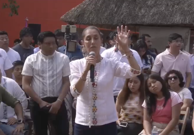 'Tienen en sus manos el presente y el futuro del país': Claudia Sheinbaum se reúne con jóvenes en Campeche