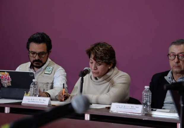 Zoé Robledo y Delfina Gómez analizan proyecto de federalización del Estado de México al modelo IMSS-Bienestar