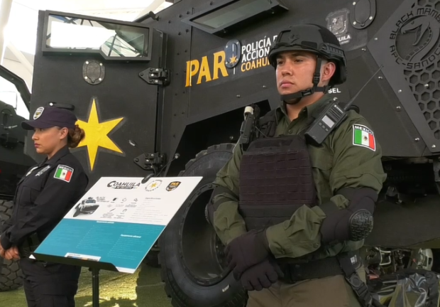 Fortalece Manolo Jiménez modelo de seguridad con 150 patrullas y vehículos tácticos