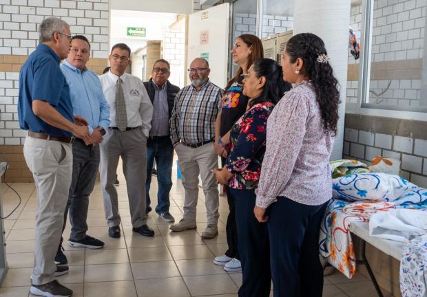 Libia Denisse visitó el centro de rehabilitación de adicciones La Búsqueda II, con ellos se comprometió a trabajar por las familias guanajuatenses para reestructurar el tejido social