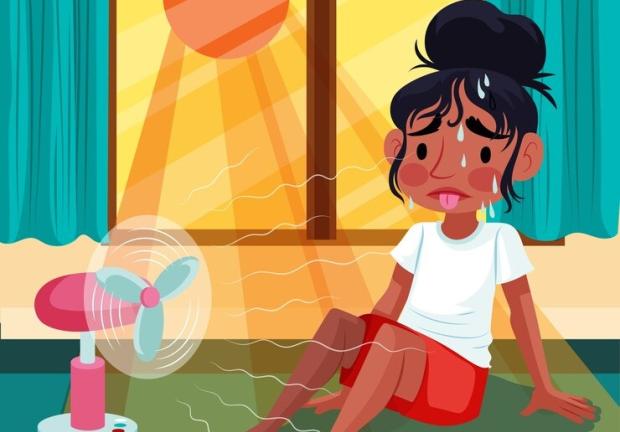 En temporada de calor las y los niños son los más propensos a sufrir agotamiento y golpes de calor.