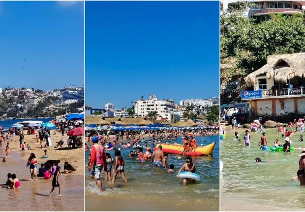Acapulco e Ixtapa-Zihuatanejo fueron los destinos con playa elegidos por los turistas.