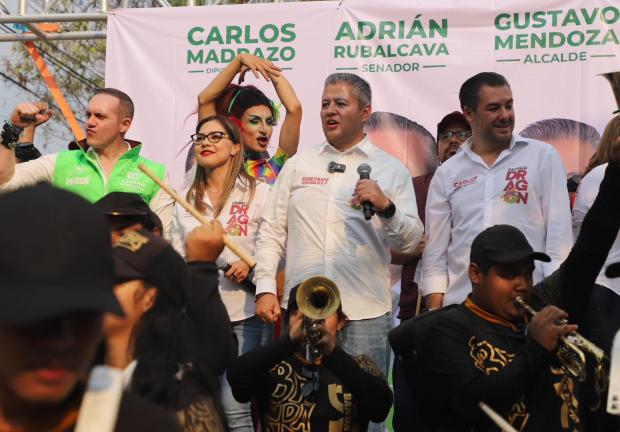 En Cuajimalpa inician campaña candidatos de Morena en un ambiente de fiesta