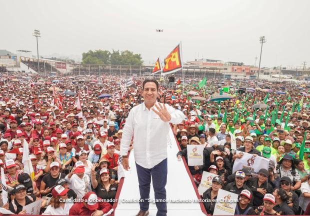 Eduardo Ramírez propone hacer autopista de Ocosingo a Palenque