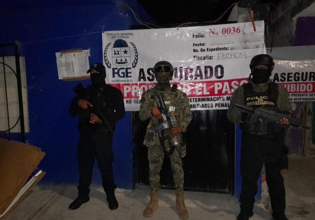 Asegura FGE de Quintana Roo drogas tras realizar siete cateos conjuntos en Cozumel y OPB en coordinación de las Fuerzas Federales