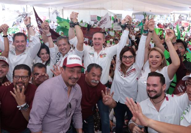 Adrián Rubalcava responde a oposición en cierre de campaña en Cuajimalpa