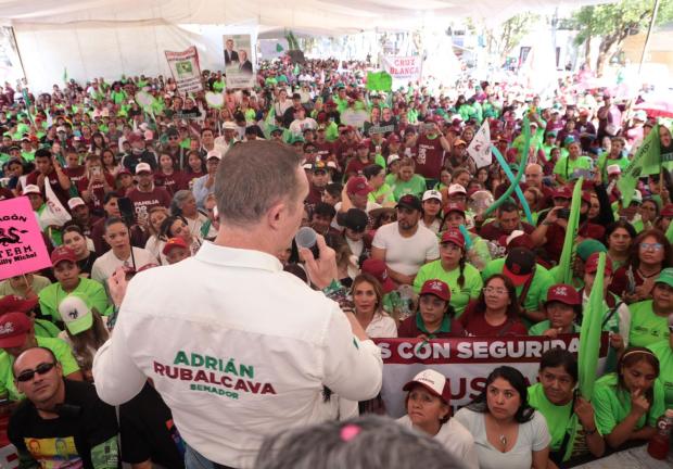 Adrián Rubalcava responde a oposición en cierre de campaña en Cuajimalpa