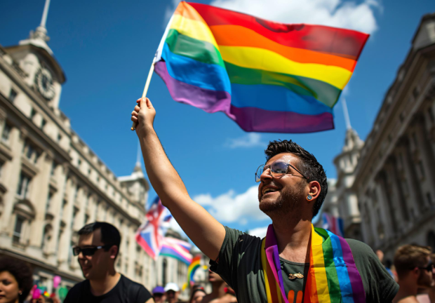 La marcha del Orgullo LGBT+ se celebra cada año en junio.