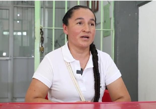 San Juana Maldonado emite mensaje tras su liberación