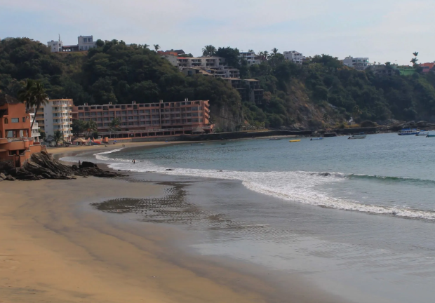 Playa Santiago, en Manzanillo.