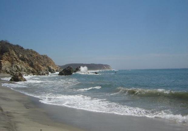 Playa La Bocana, en Huatulco.