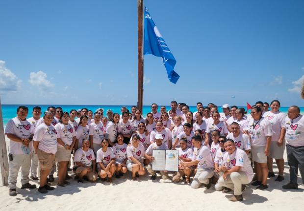 Este jueves se dio inicio a la Temporada Blue Flag 2024-2025 en Quintana Roo.