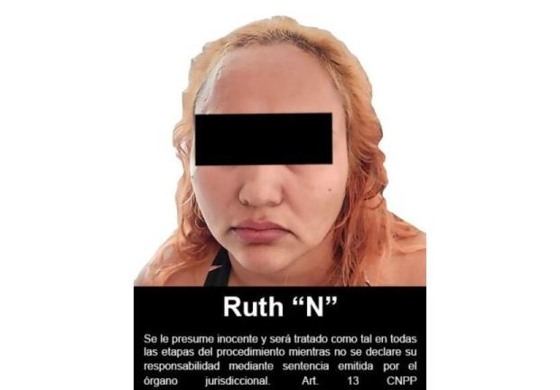 Ruth “N”, presunta líder de una red de trata de personas en Puerto Vallarta.