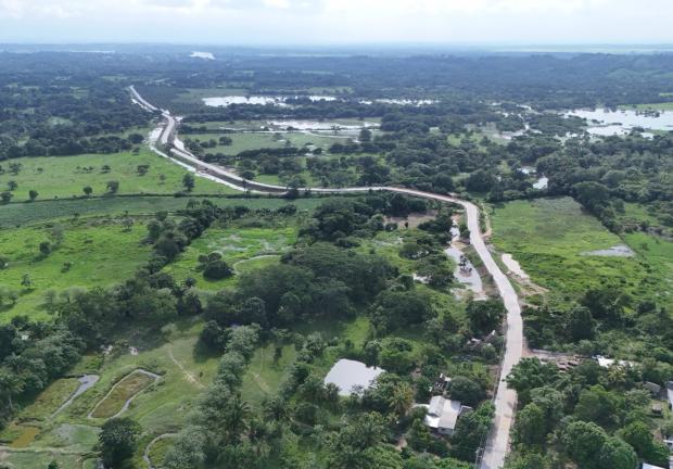 Este domingo se inauguró la modernización del camino Minatitlán-Hidalgotitlán, en Veracruz.