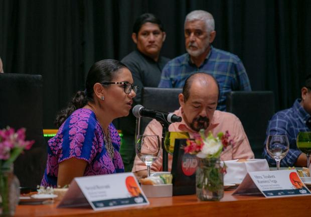 Teodora Ramírez Vega, secretaria de Fomento y Desarrollo Económico.