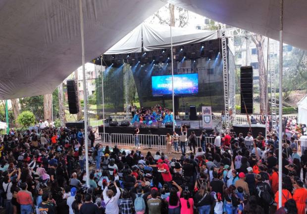 El evento en la alcaldía Magdalena Contreras reúne arte y cultura para el disfrute de la juventud contrerense.