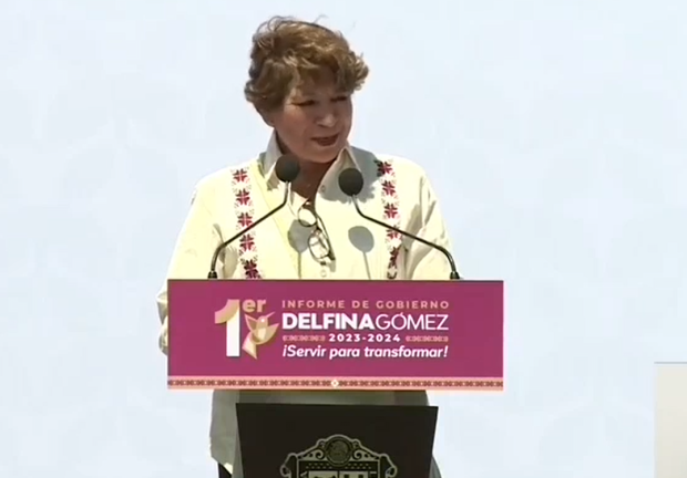 Delfina Gómez destacó inversiones para mejorar la calidad de vida de mexiquenses.